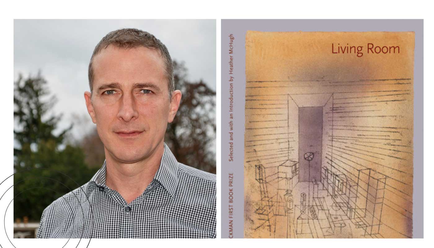 Geoff Bouvier and the cover of 'Living Room'