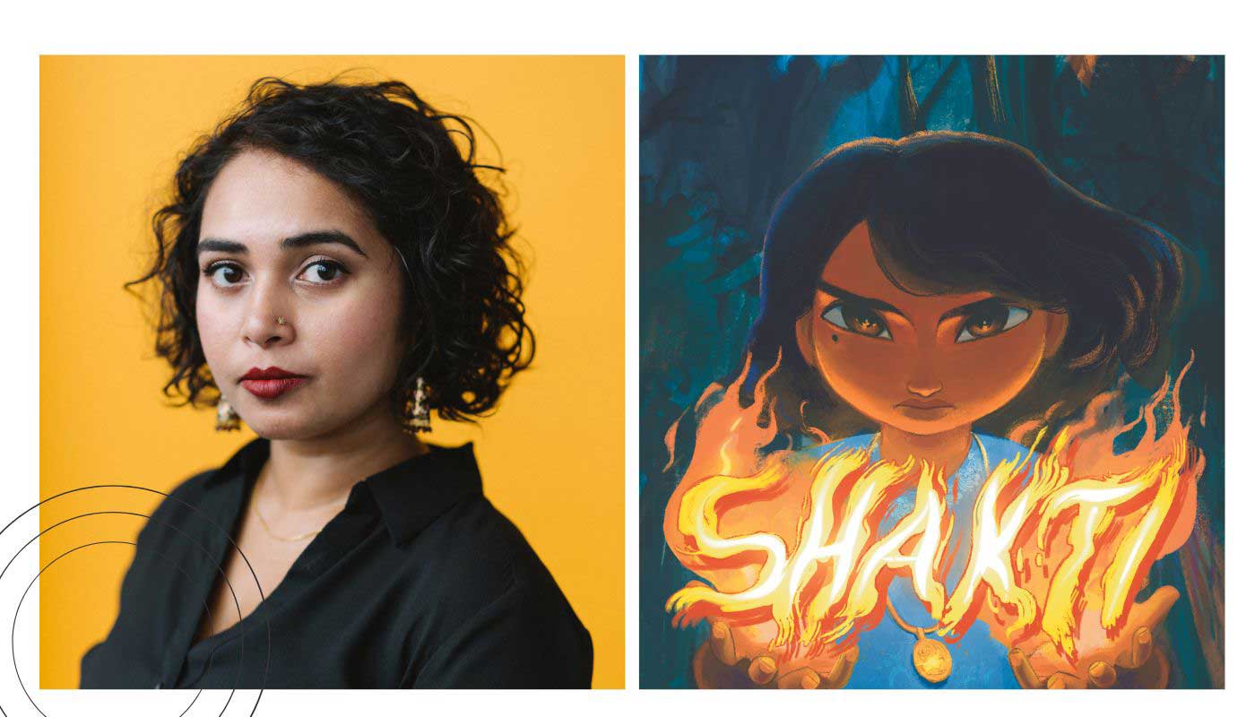 SJ Sindu, Ph.D. and the cover of 'Shakti'